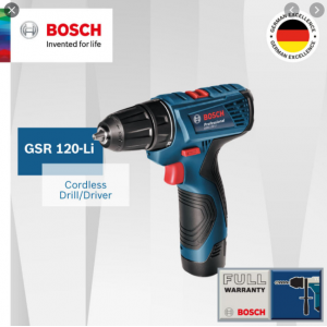 Bosch Cordless Drill GSR-120 Li Gen 3